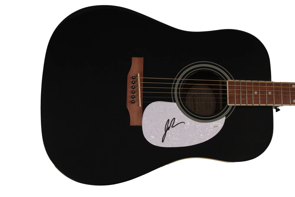 JON PARDI SIGNED AUTOGRAPH GIBSON EPIPHONE ACOUSTIC GUITAR CALIFORNIA SUNRISE