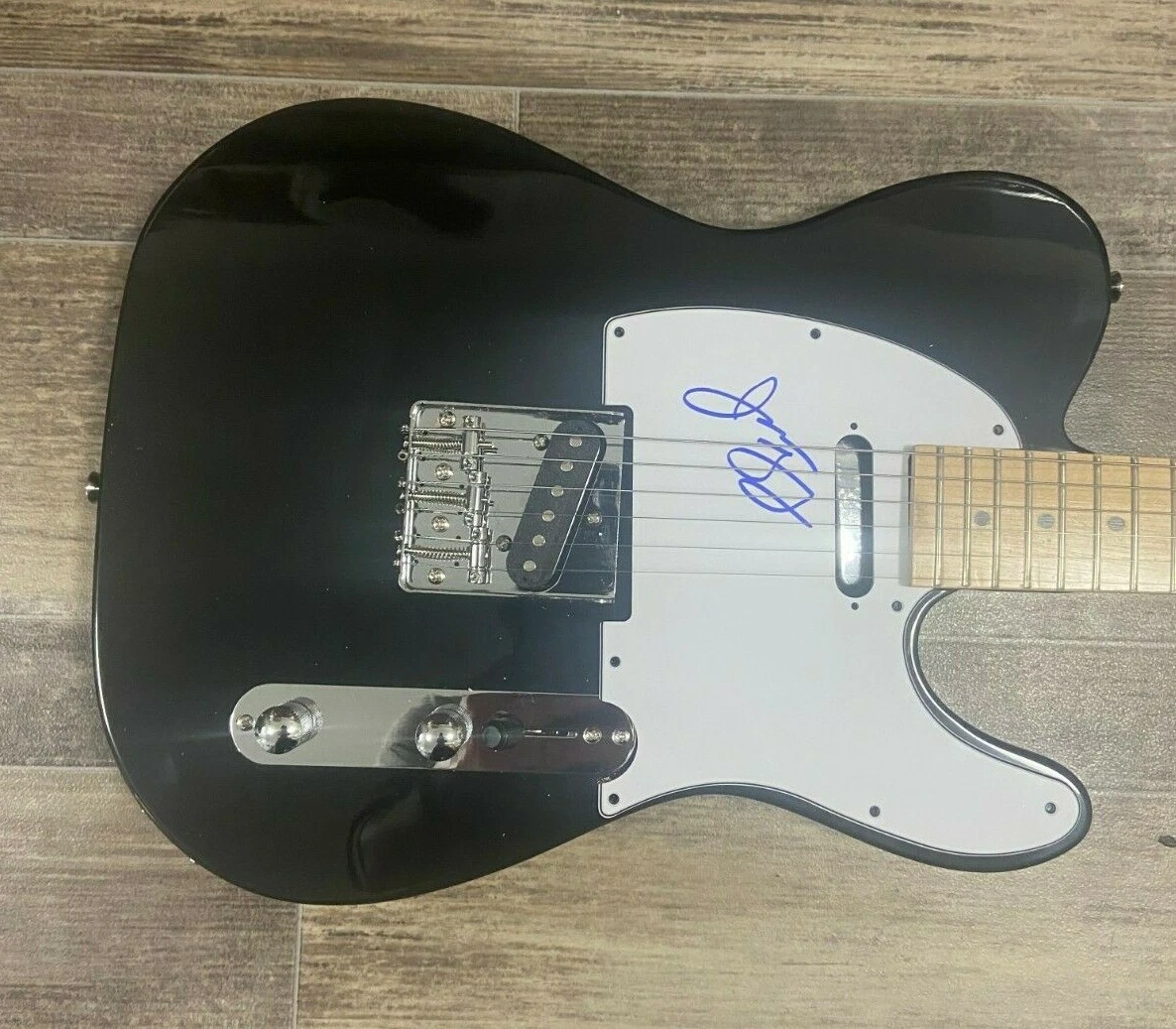 * JAMES JY YOUNG * signed electric guitar * STYX * COA * 1