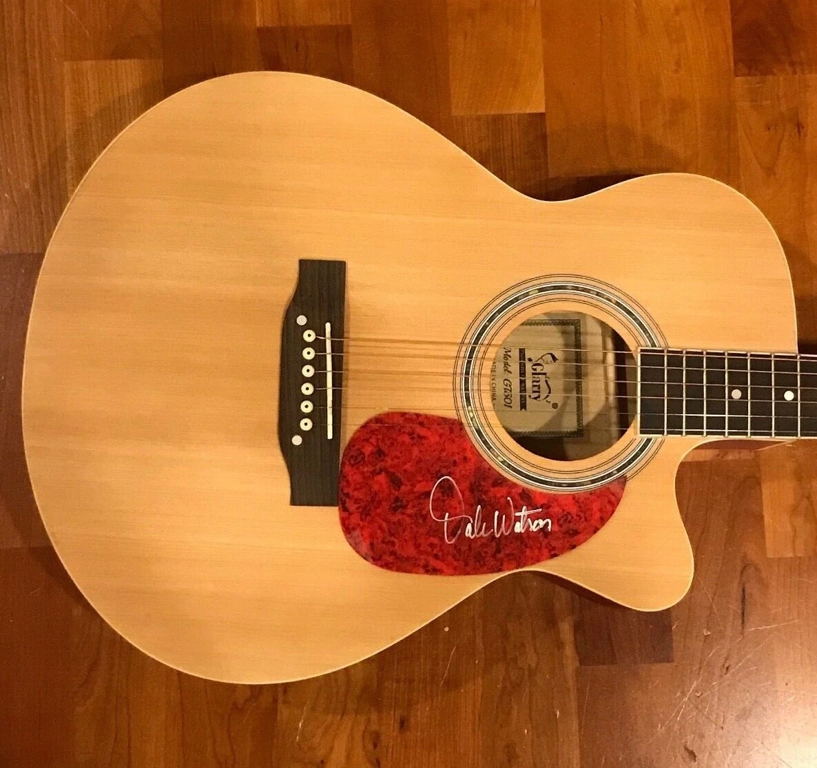 * DALE WATSON * signed autographed acoustic guitar * AMERIPOLITAN * 1