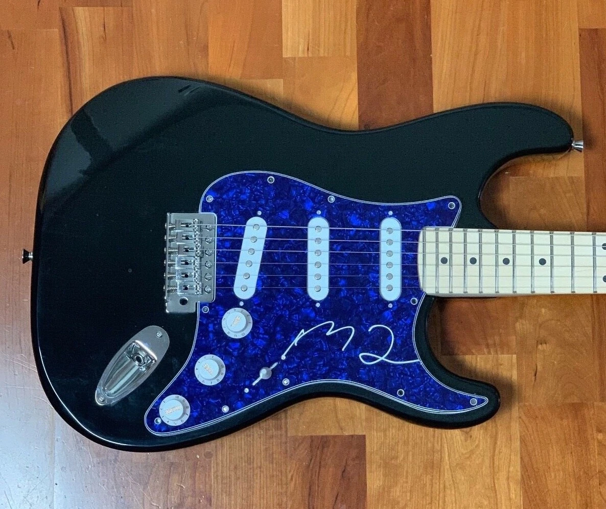 * MARK FOSTER * signed autographed electric guitar * FOSTER THE PEOPLE * 2