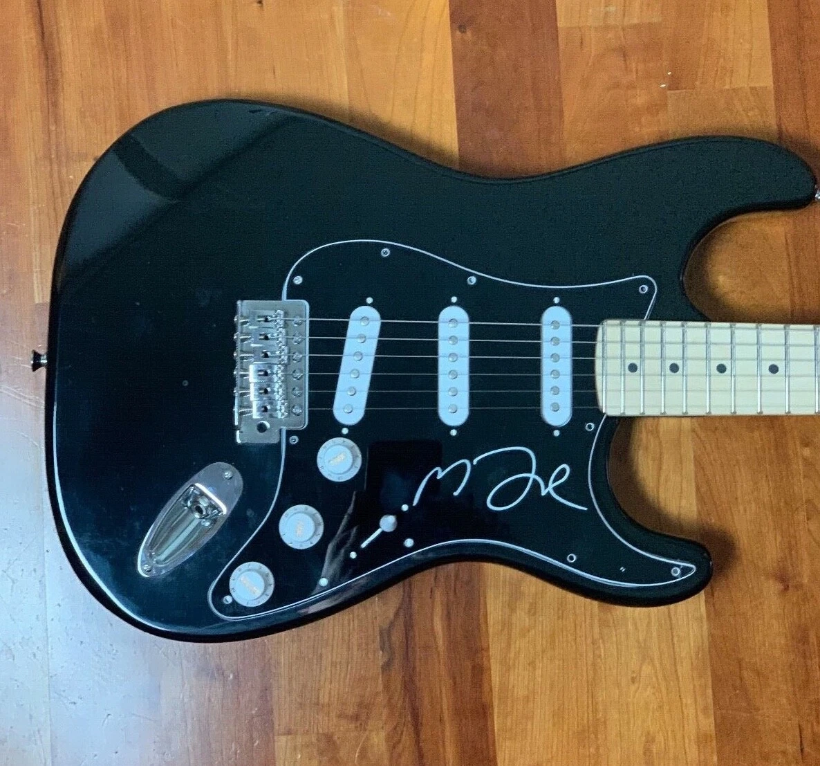 * MARK FOSTER * signed autographed electric guitar * FOSTER THE PEOPLE * 3