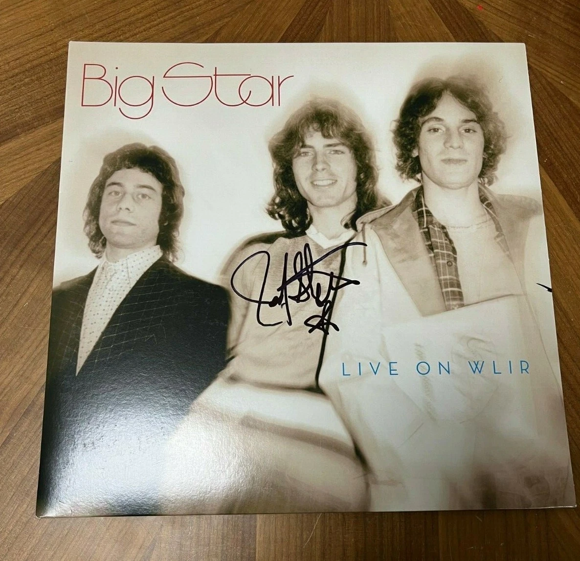 * JODY STEPHENS * signed album * LIVE ON WLIR * BIG STAR * COA * 1