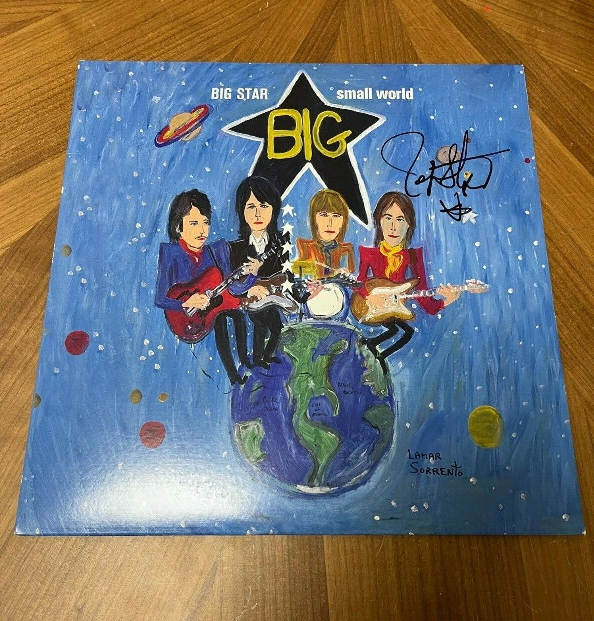 * JODY STEPHENS * signed album * SMALL WORLD * BIG STAR * COA * 1