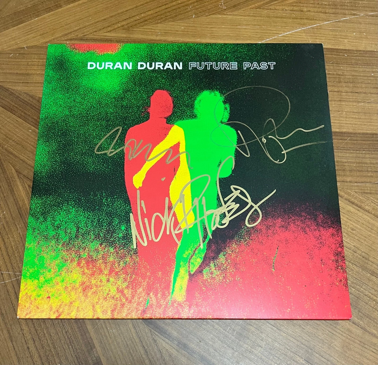 * DURAN DURAN * signed album * ROGER, JOHN & NICK * FUTURE PAST * 1