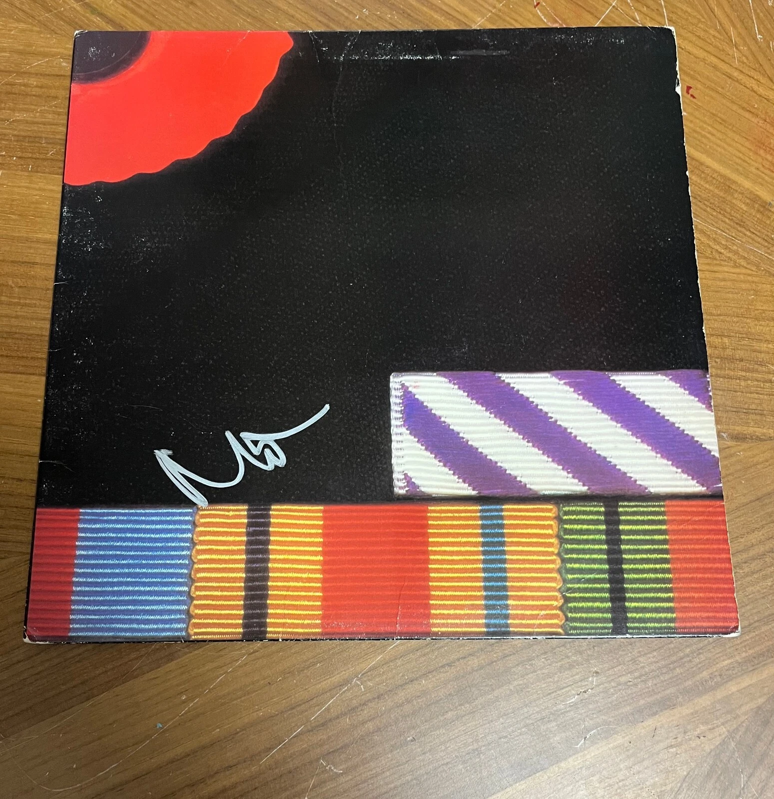 * NICK MASON * signed autographed vinyl album * THE FINAL CUT * PINK FLOYD * 2