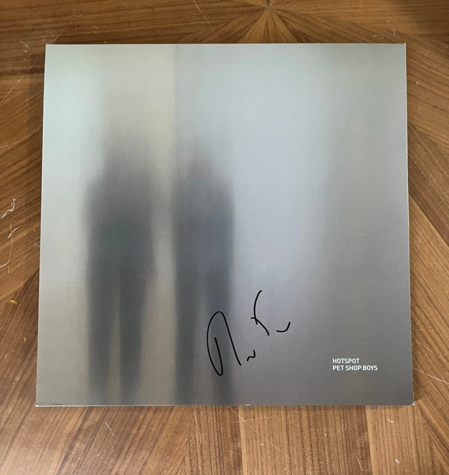 * NEIL TENNANT * signed vinyl album * PET SHOP BOYS * HOTSPOT * 1