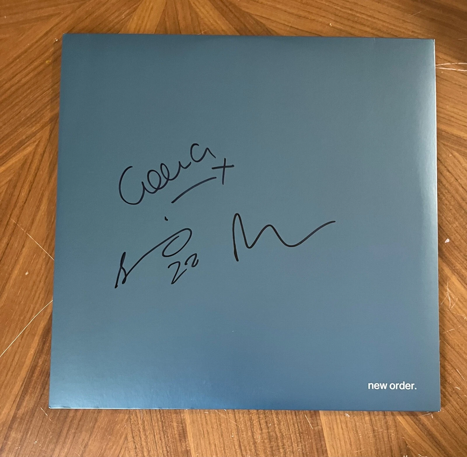 * NEW ORDER * signed album * BE A REBEL * BERNARD, STEPHEN & GILLIAN * 2