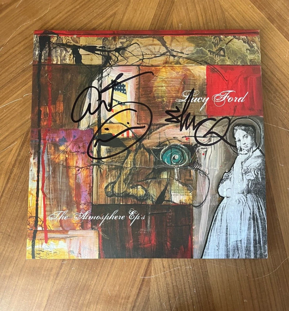* ATMOSPHERE * signed album * LUCY FORD * SLUG & ANT * 1