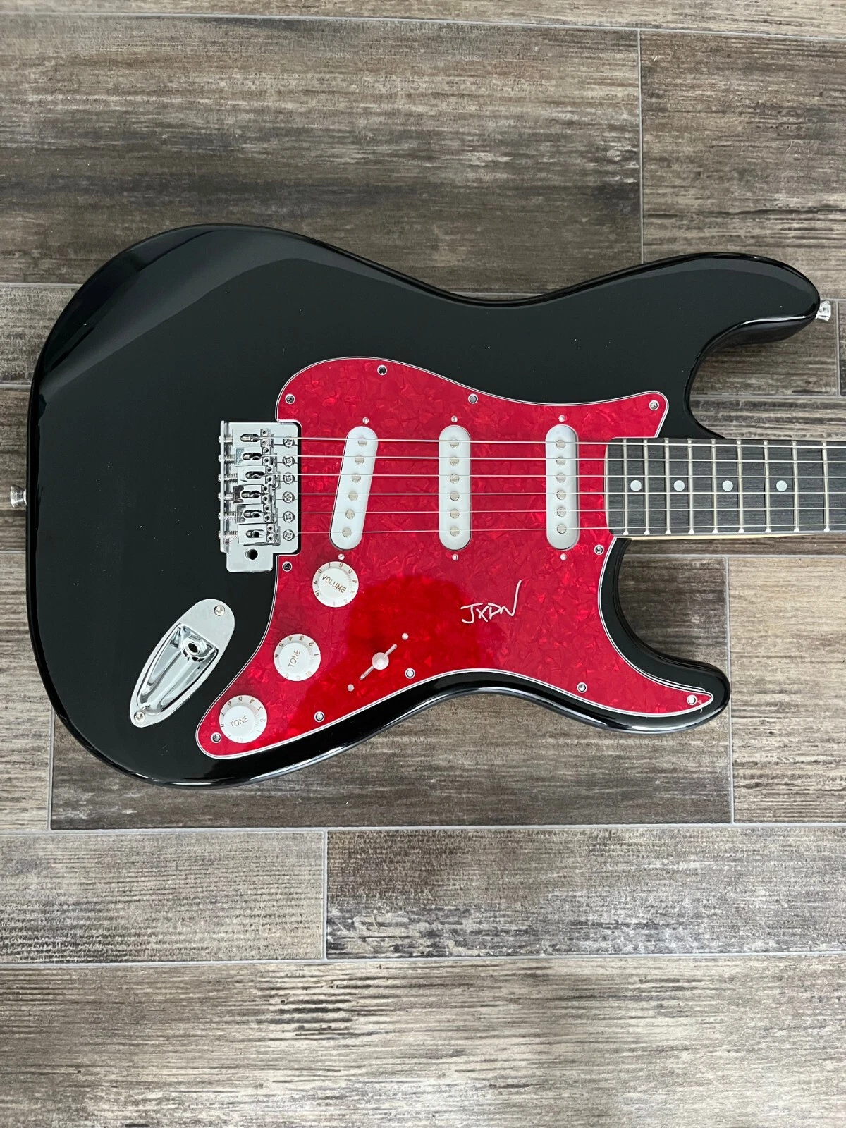 * JXDN * signed electric guitar * ANGELS & DEMONS * JADEN HOSSLER * 2