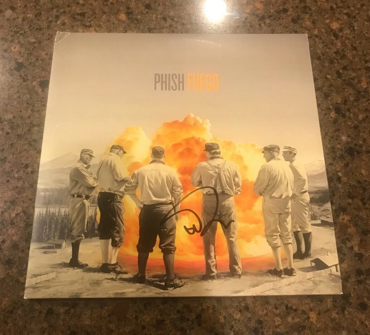 * TREY ANASTASIO * signed vinylalbum * FUEGO * PROOF * 1