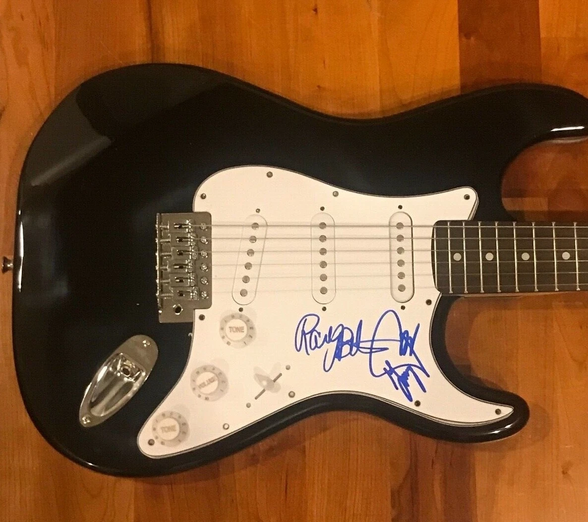 * THE GUESS WHO * signed electric guitar * GARRY PETERSON & RANDY BACHMAN * 3