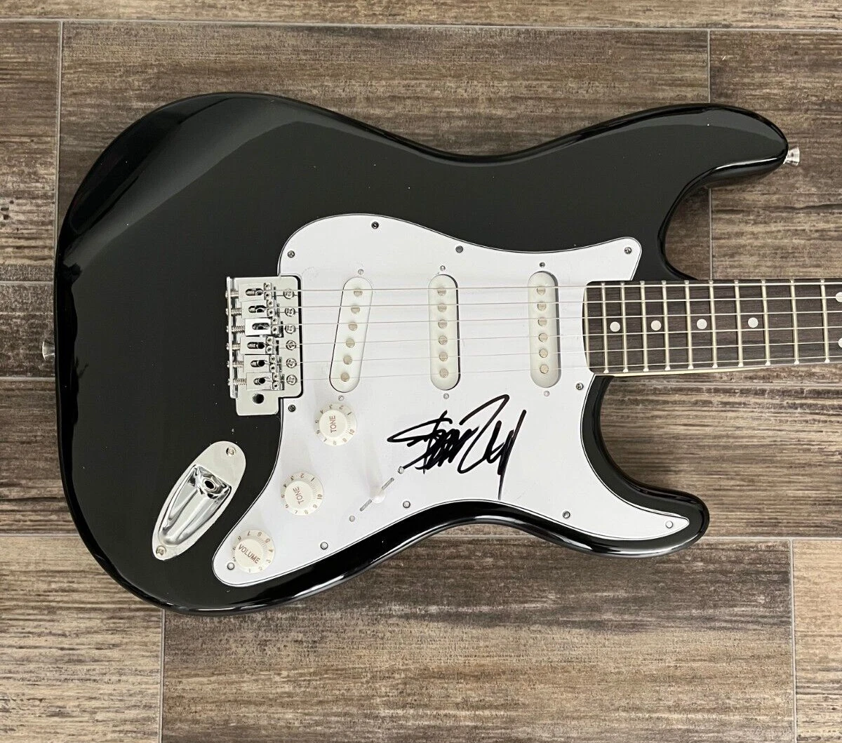 * STEVE ZING * signed electric guitar * SAMHAIN * DANZIG * DRUMMER * 1