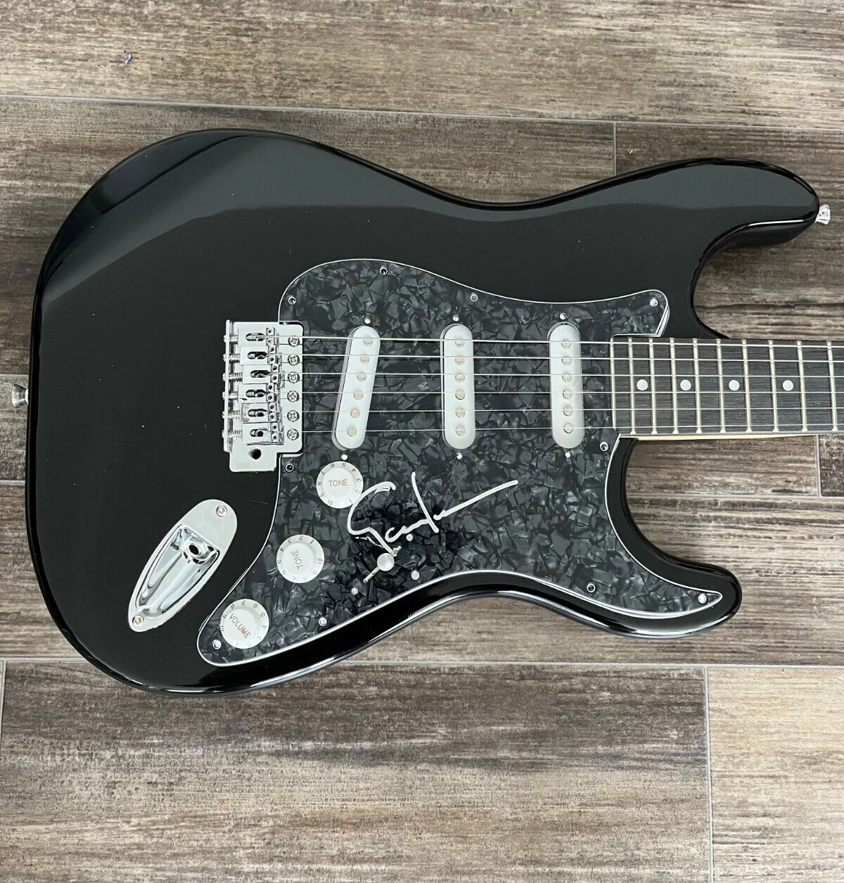 * GARY LOURIS * signed electric guitar * THE JAYHAWKS * 1