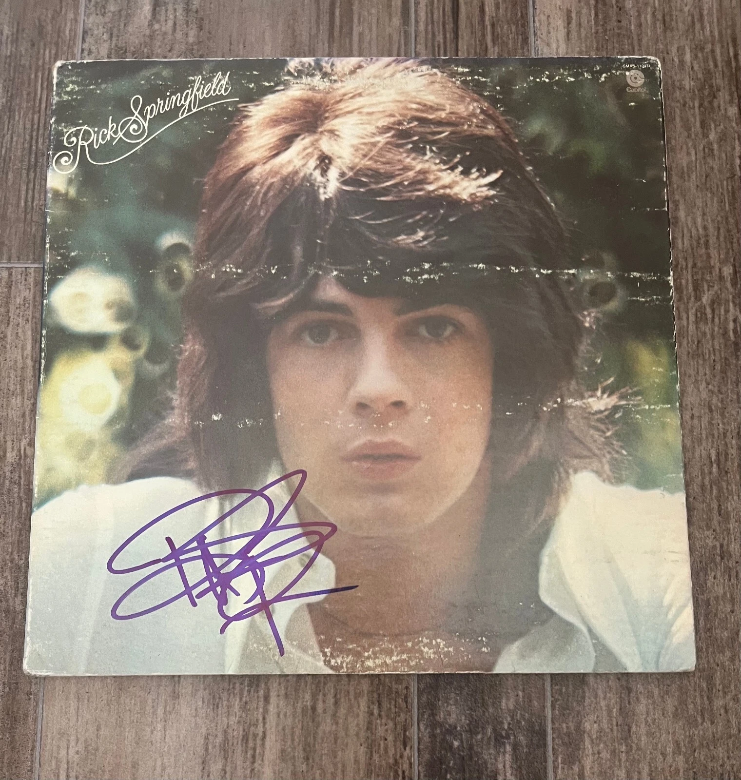 * RICK SPRINGFIELD * signed album * BEGINNINGS * 1
