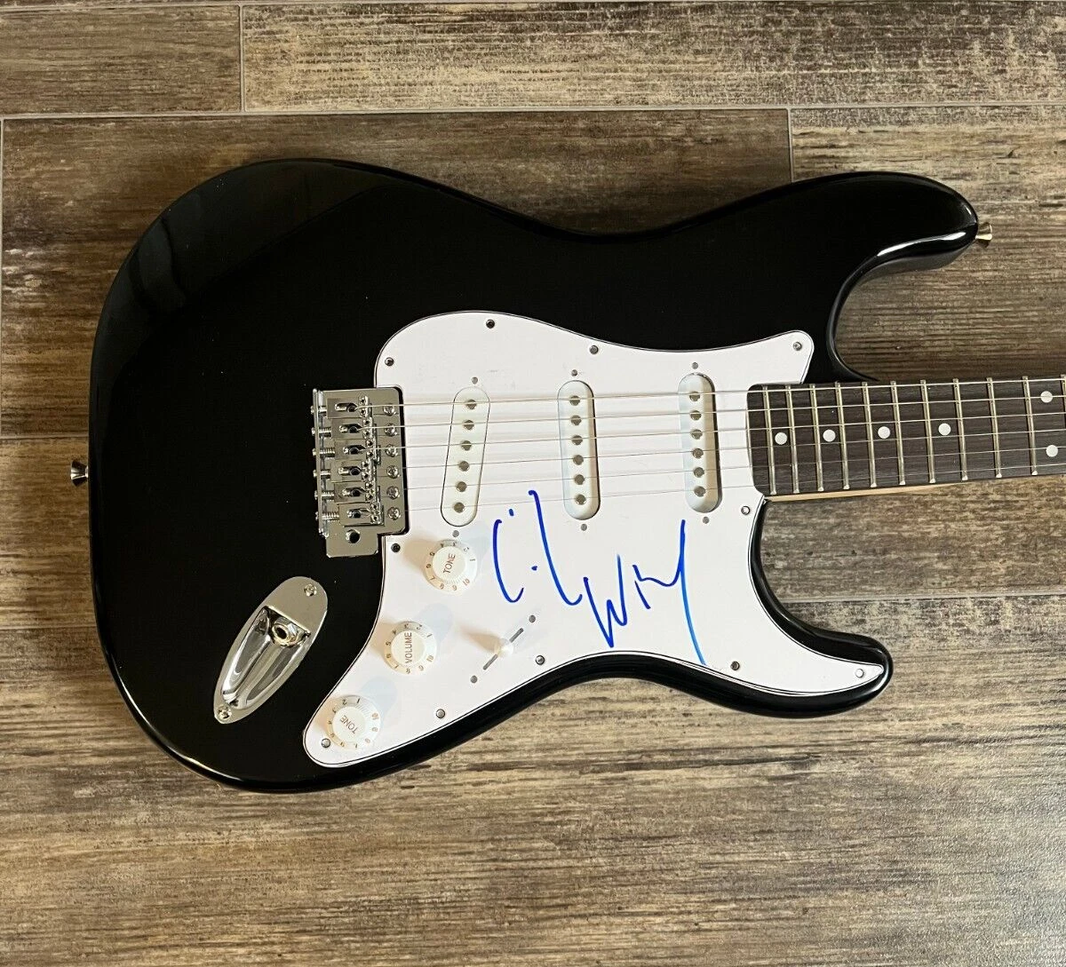 * LIL WAYNE * signed electric guitar * WEEZY * THE CARTER * 1
