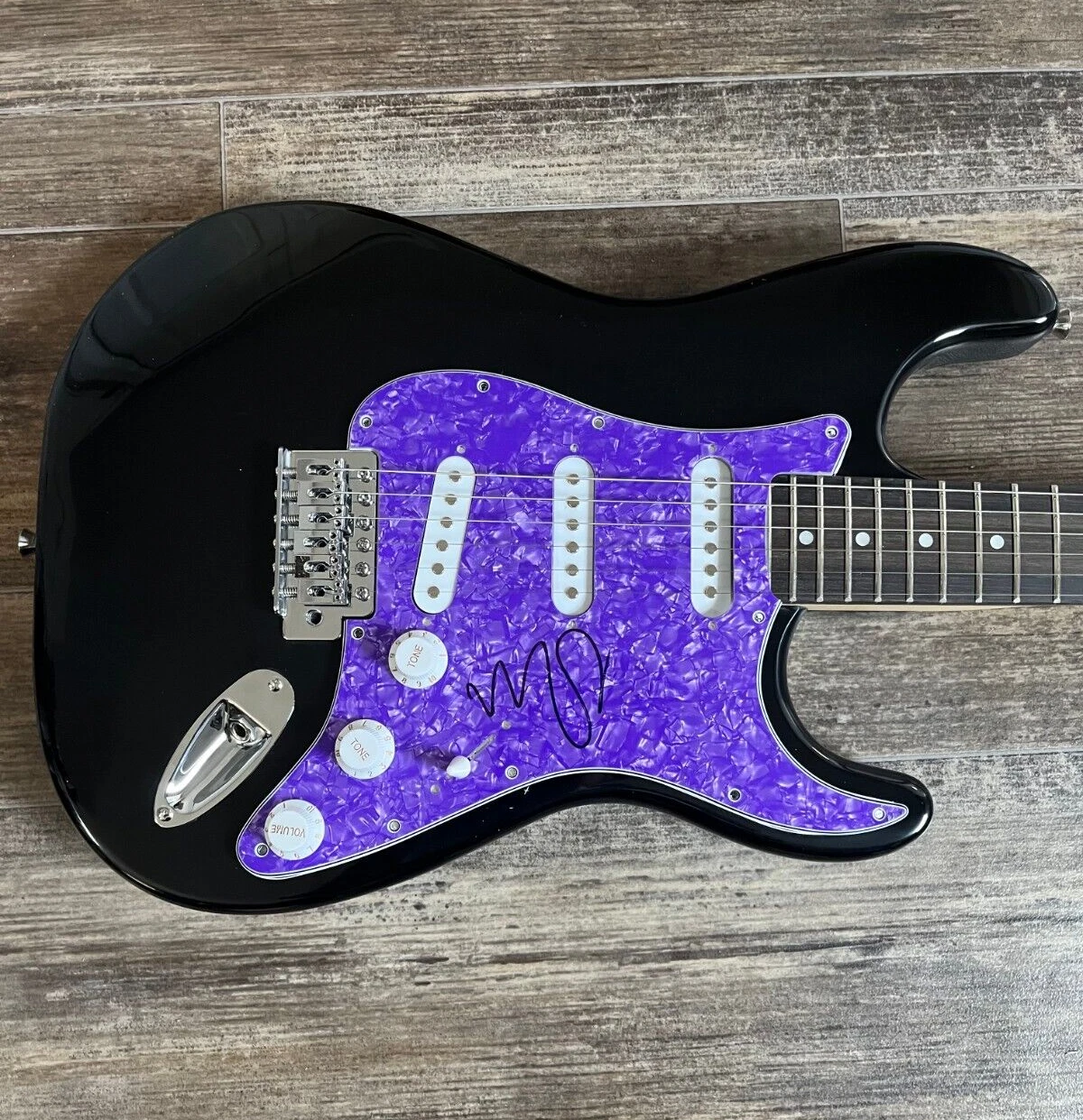 * MOD SUN * signed electric guitar * INTERNET KILLED THE ROCKSTAR * 1
