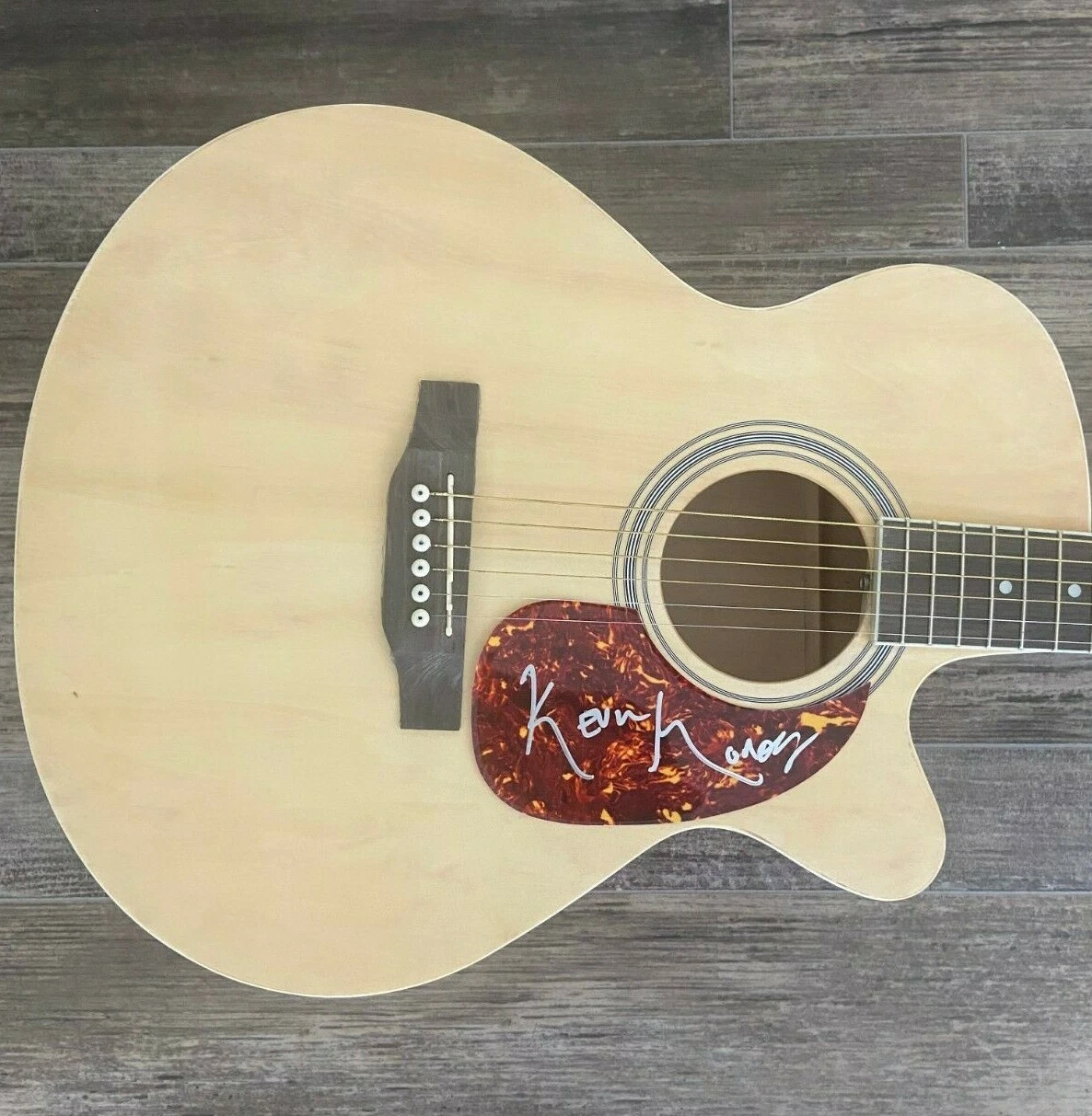 * KEVIN MORBY * signed acoustic guitar * BEAUTIFUL STRANGERS * COA * 1