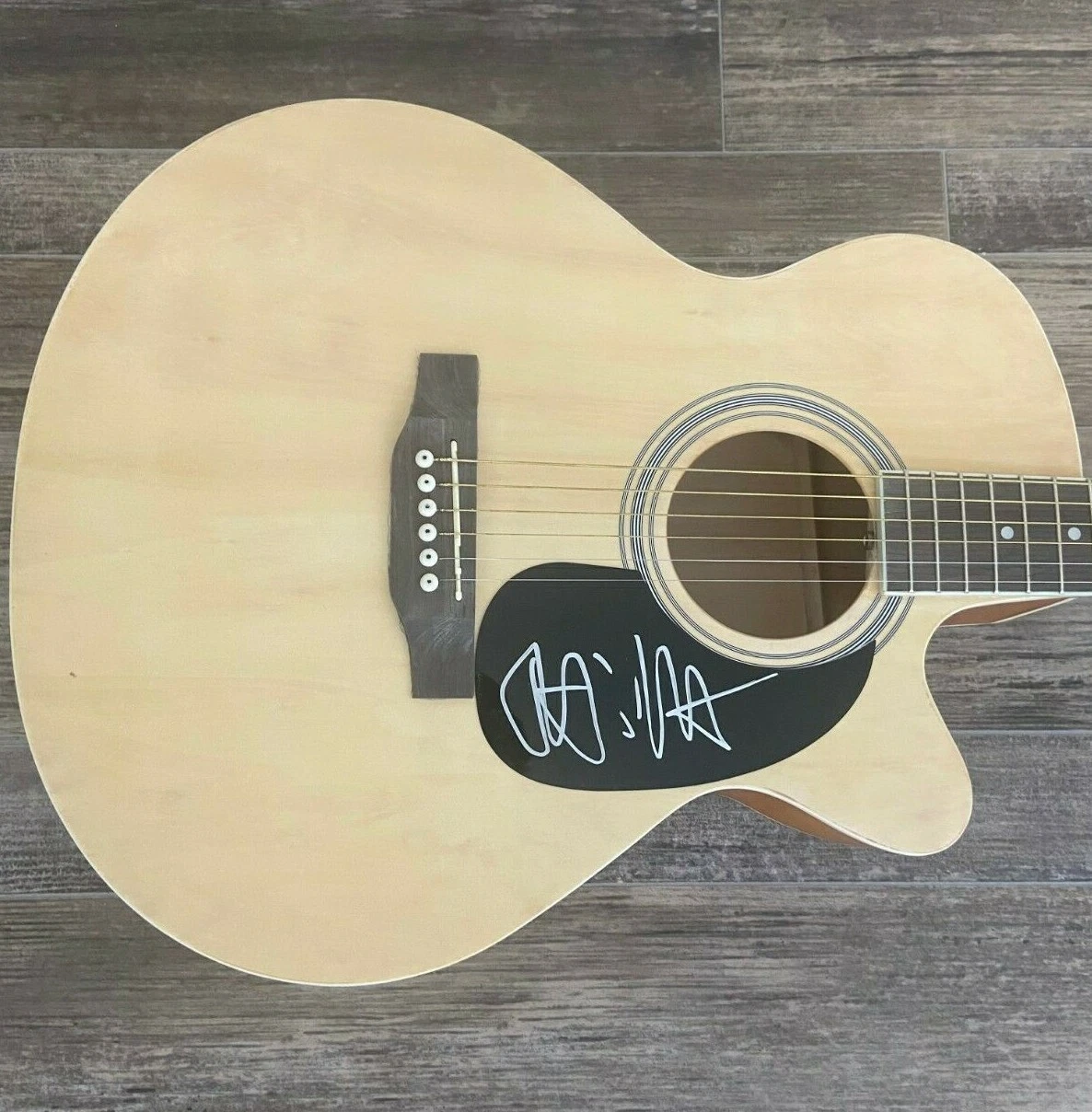 * HAMILTON LEITHAUSER * signed acoustic guitar * THE WALKMEN * COA * 3