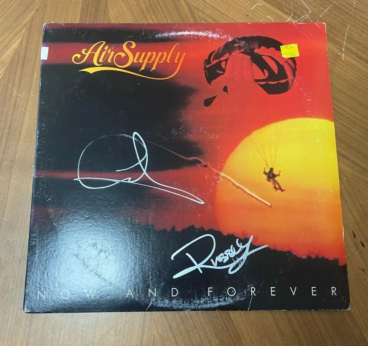 * AIR SUPPLY * signed vinyl album * GRAHAM RUSSELL HITCHCOCK * COA * 2