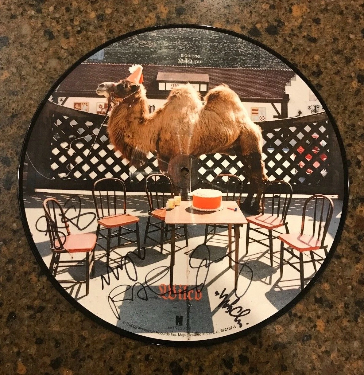 * WILCO * signed album picture disc * JEFF TWEEDY +4 MORE *