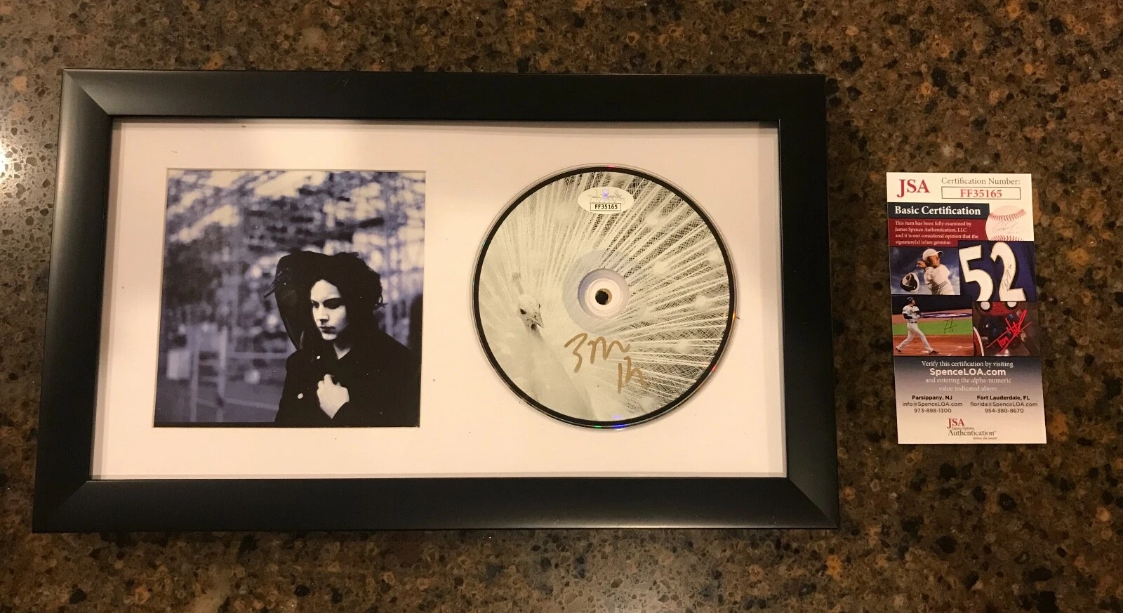 * JACK WHITE * signed autographed framed CD * BLUNDERBUSS * PROOF * JSA COA * 1