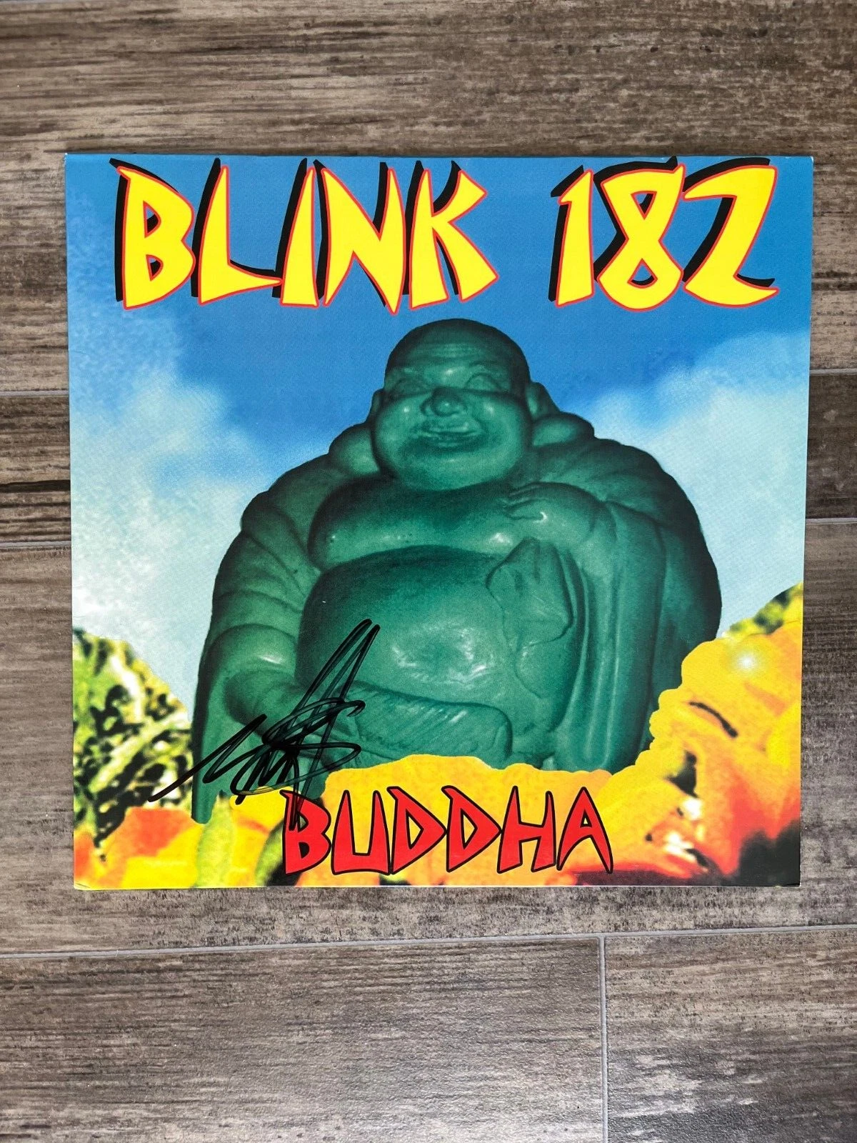 * MARK HOPPUS * signed album * BUDDHA * BLINK-182 * PROOF * 1