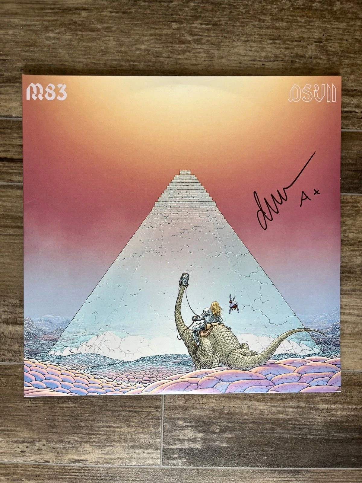 * ANTHONY GONZALEZ * signed album * M83 * DSVII * PROOF * 1