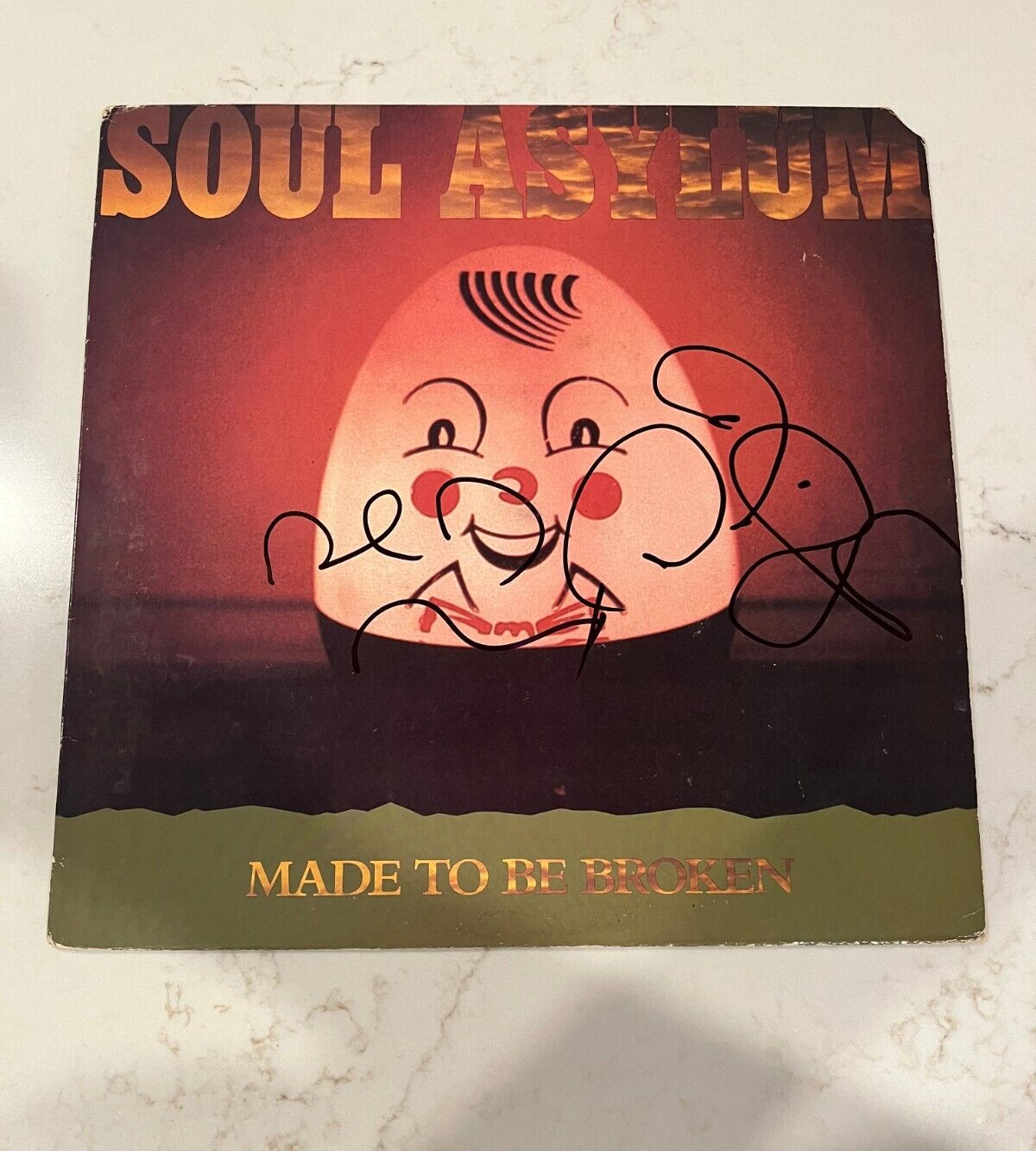 * SOUL ASYLUM * signed album * DAVE PIRNER & DANIEL MURPHY * MADE TO BE BROKEN 3