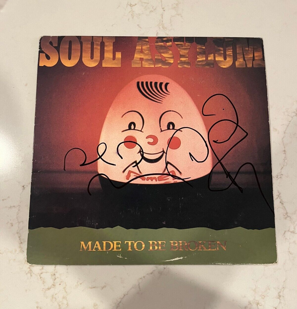 * SOUL ASYLUM * signed album * DAVE PIRNER & DANIEL MURPHY * MADE TO BE BROKEN 5