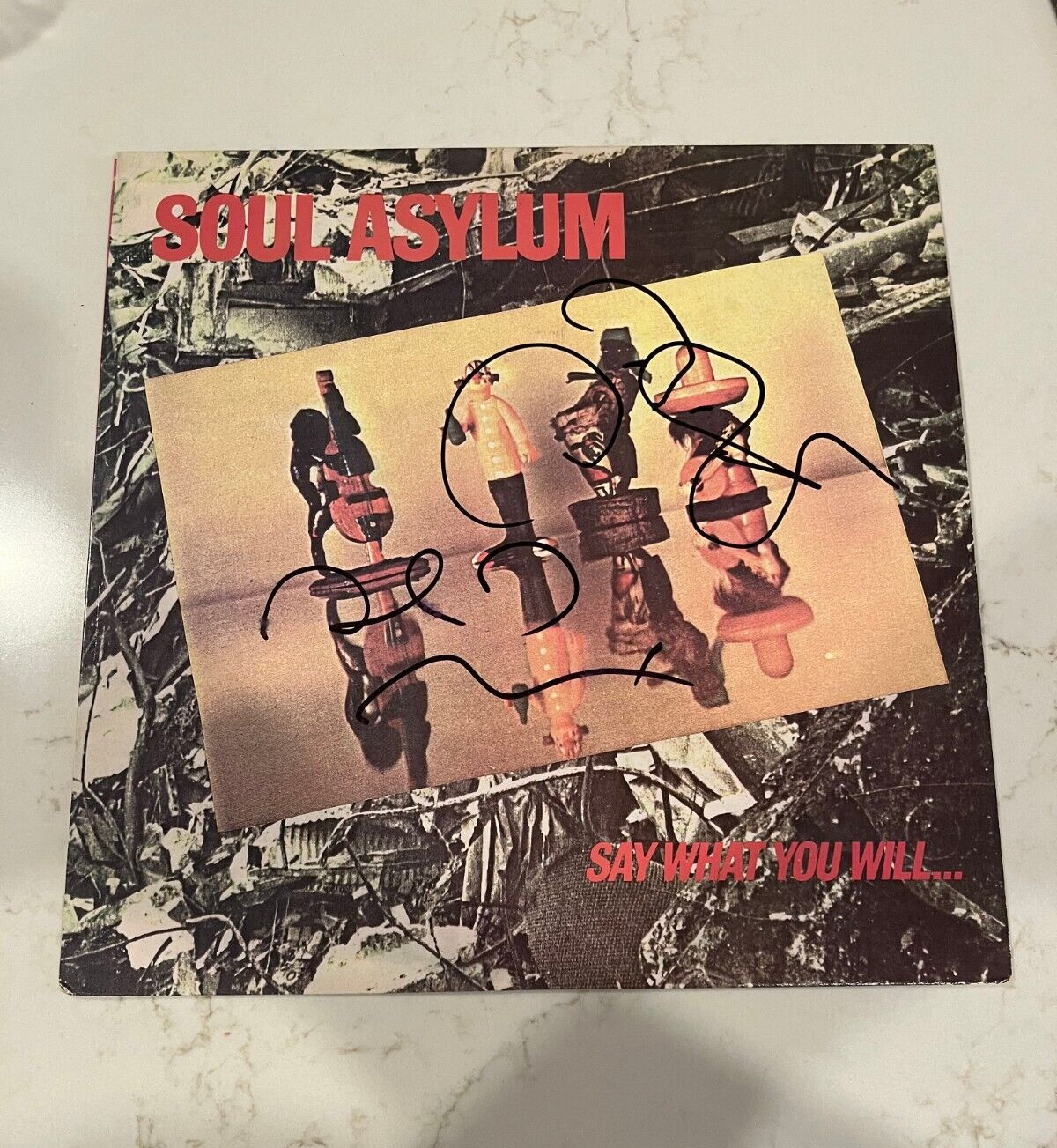 * SOUL ASYLUM * signed album * DAVE PIRNER & DANIEL MURPHY * SAY WHAT YOU WILL 2