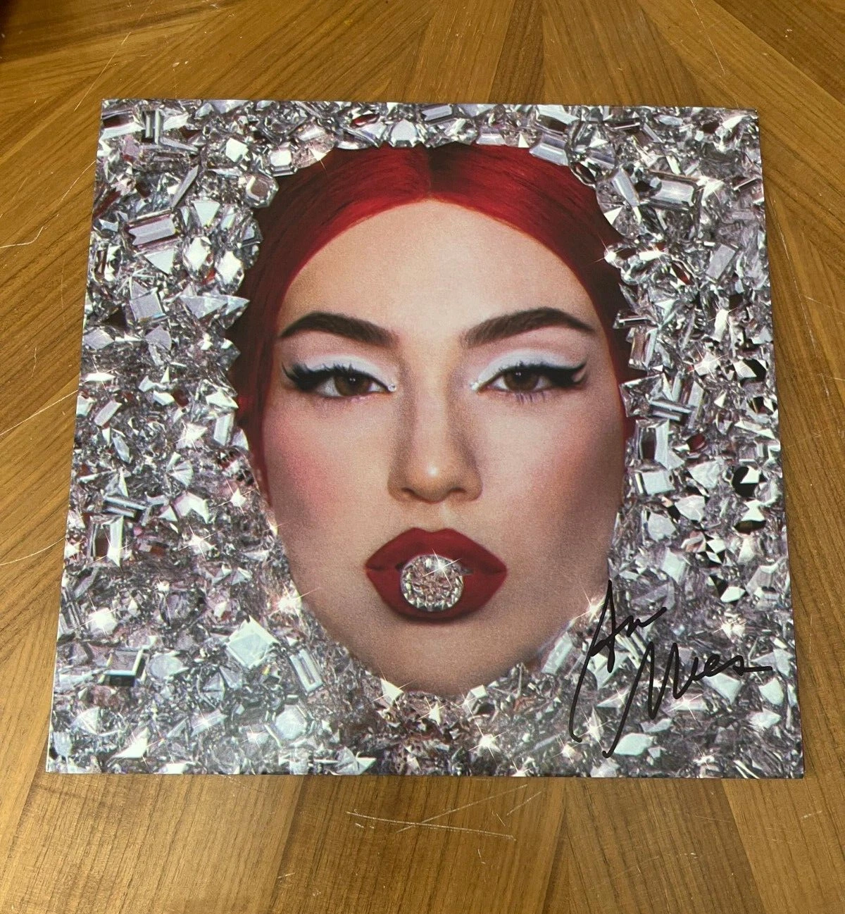 * AVA MAX * signed vinyl album * DIAMONDS & DANCEFLOORS * 1