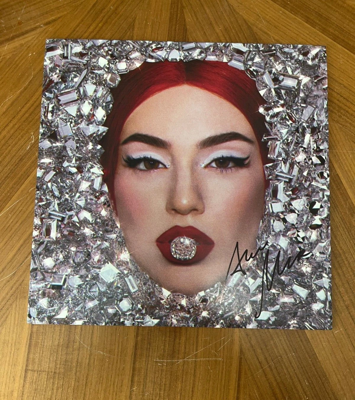 * AVA MAX * signed vinyl album * DIAMONDS & DANCEFLOORS * 3