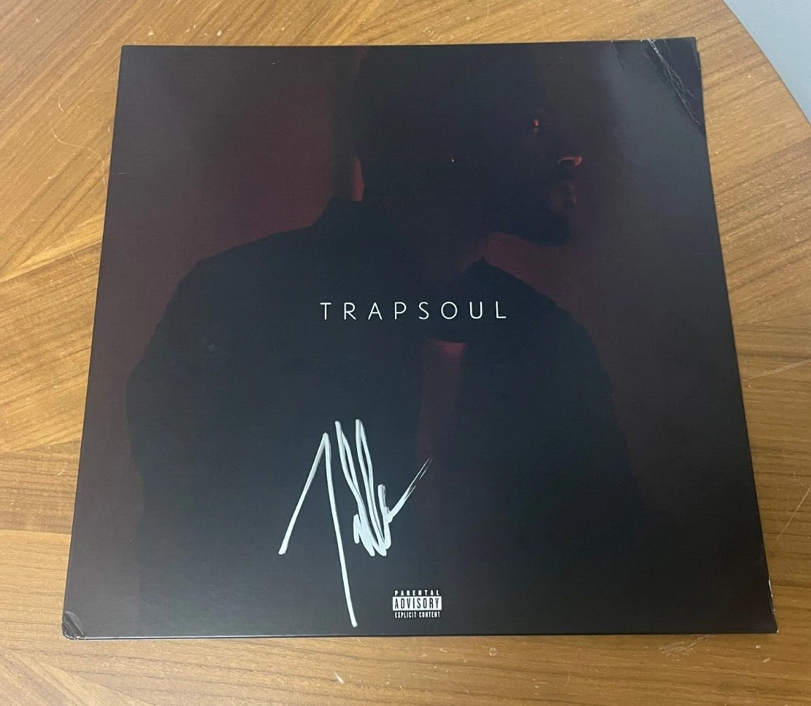 * BRYSON TILLER * signed vinyl album * TRAPSOUL * 1