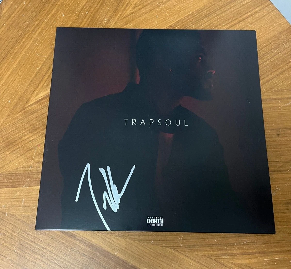 * BRYSON TILLER * signed vinyl album * TRAPSOUL * 3
