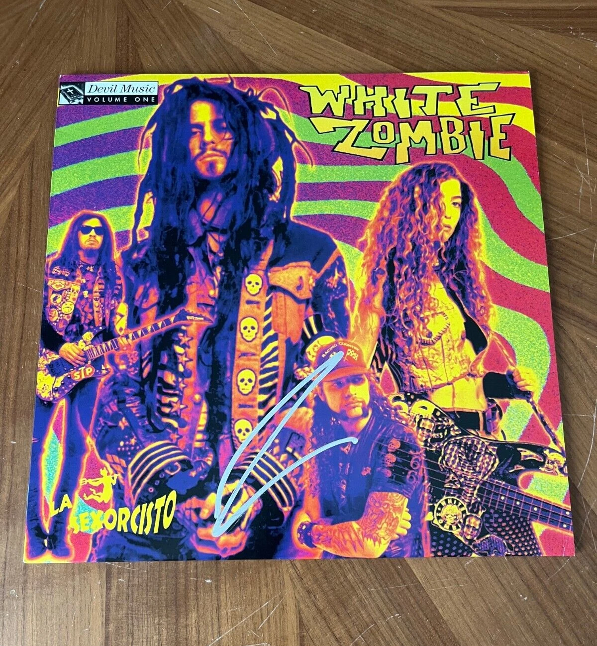 * ROB ZOMBIE * signed album * WHITE ZOMBIE * LA SEXORCISTO * 1