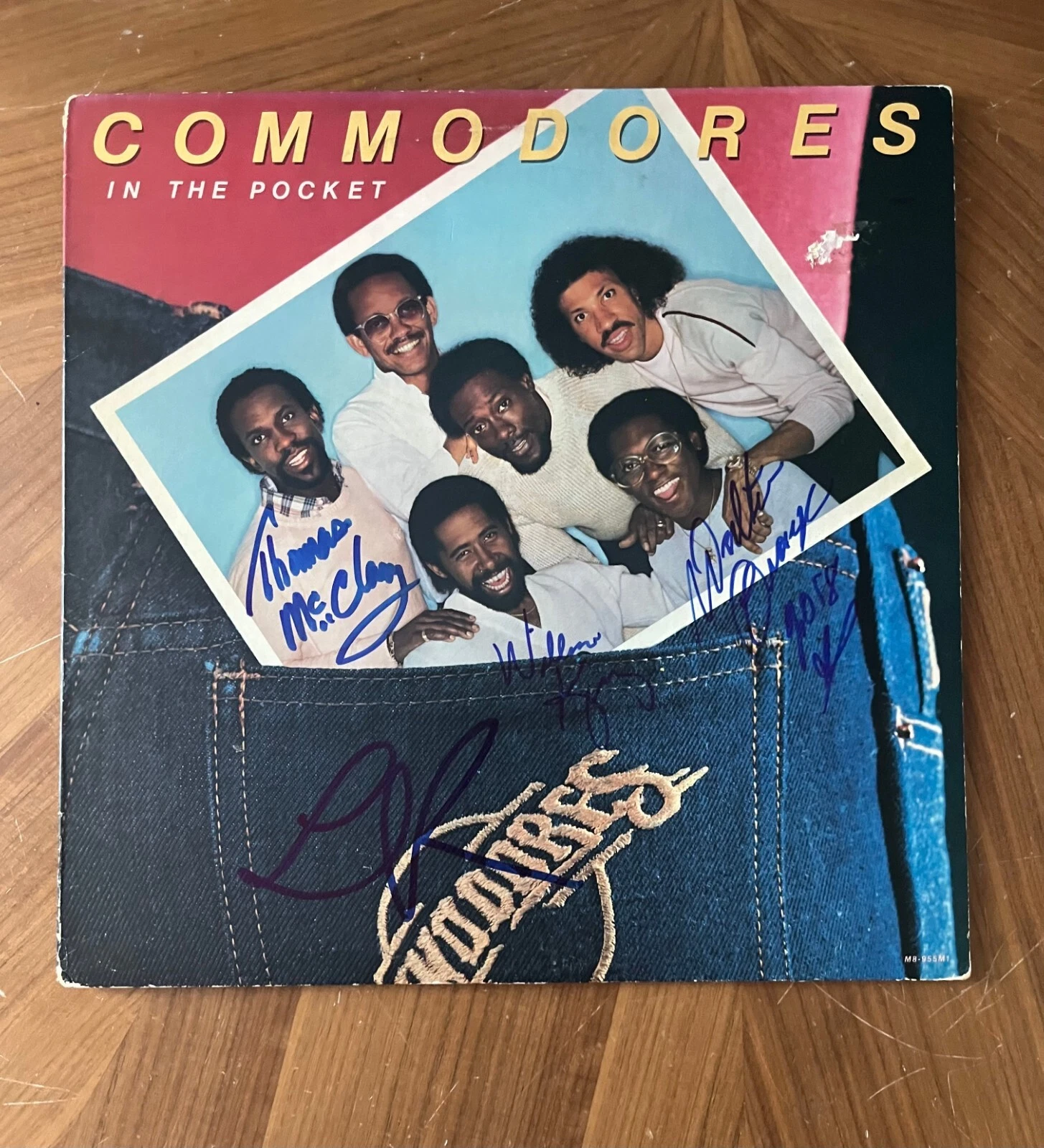 * COMMODORES * signed album * LIONEL RICHIE, MCCLARY, ORANGE & KING * PROOF * 4