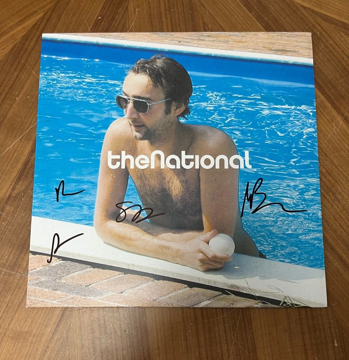 * THE NATIONAL * signed album * SELF TITLED * MATT BERNINGER * 1