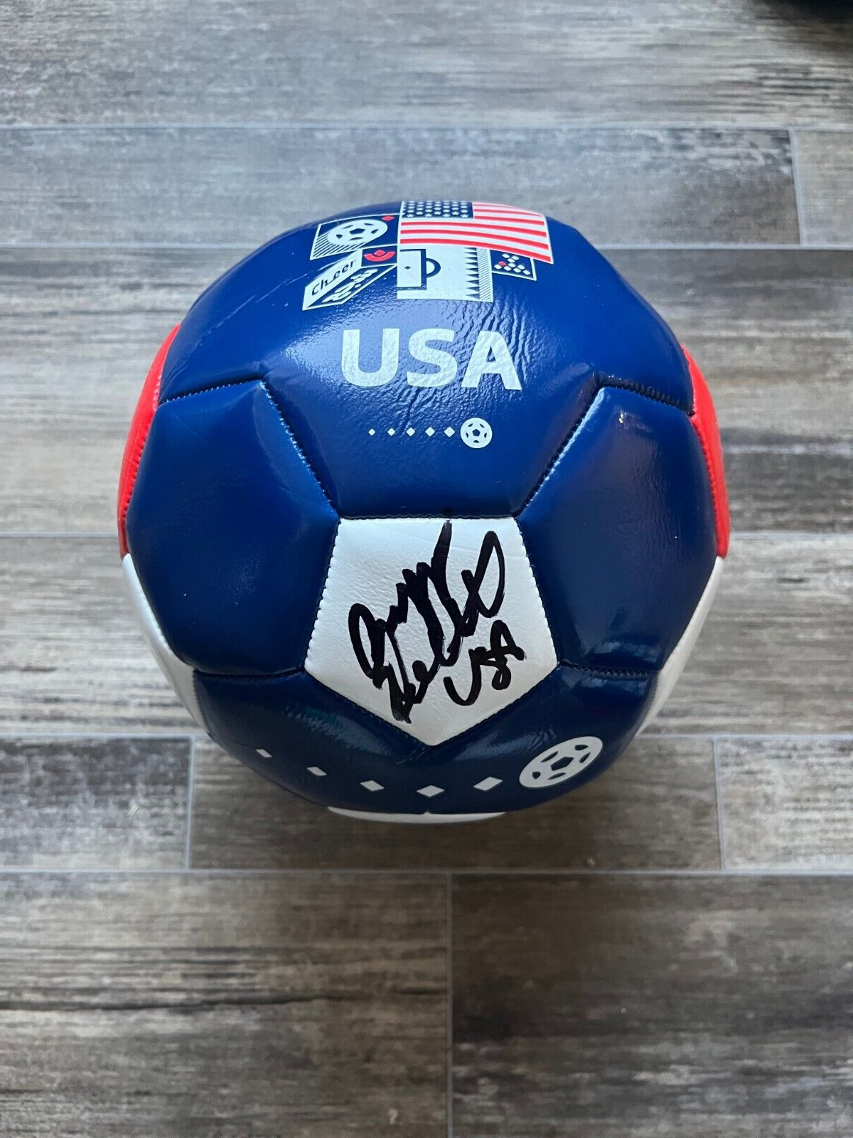 * GREGG BERHALTER * SIGNED SOCCER BALL * USMNT * 2022 FIFA WORLD CUP QATAR COLLECTIBLE MEMORABILIA
