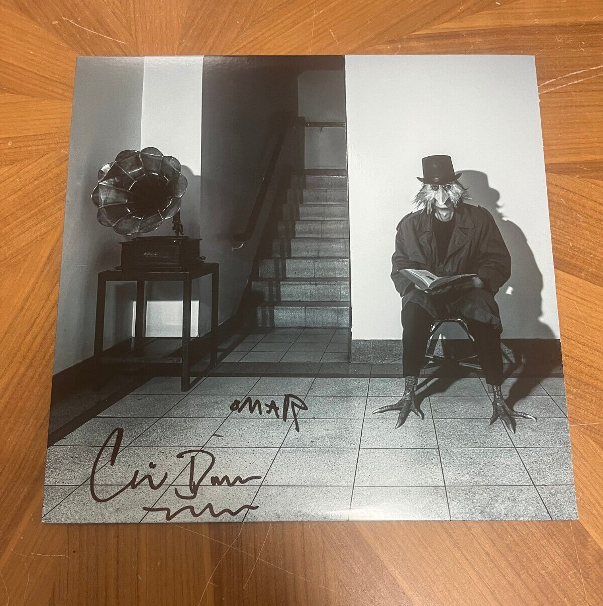 * THE MARS VOLTA * signed album * FRANCES THE MUTE THE WIDOW LIVE * RSD * 3