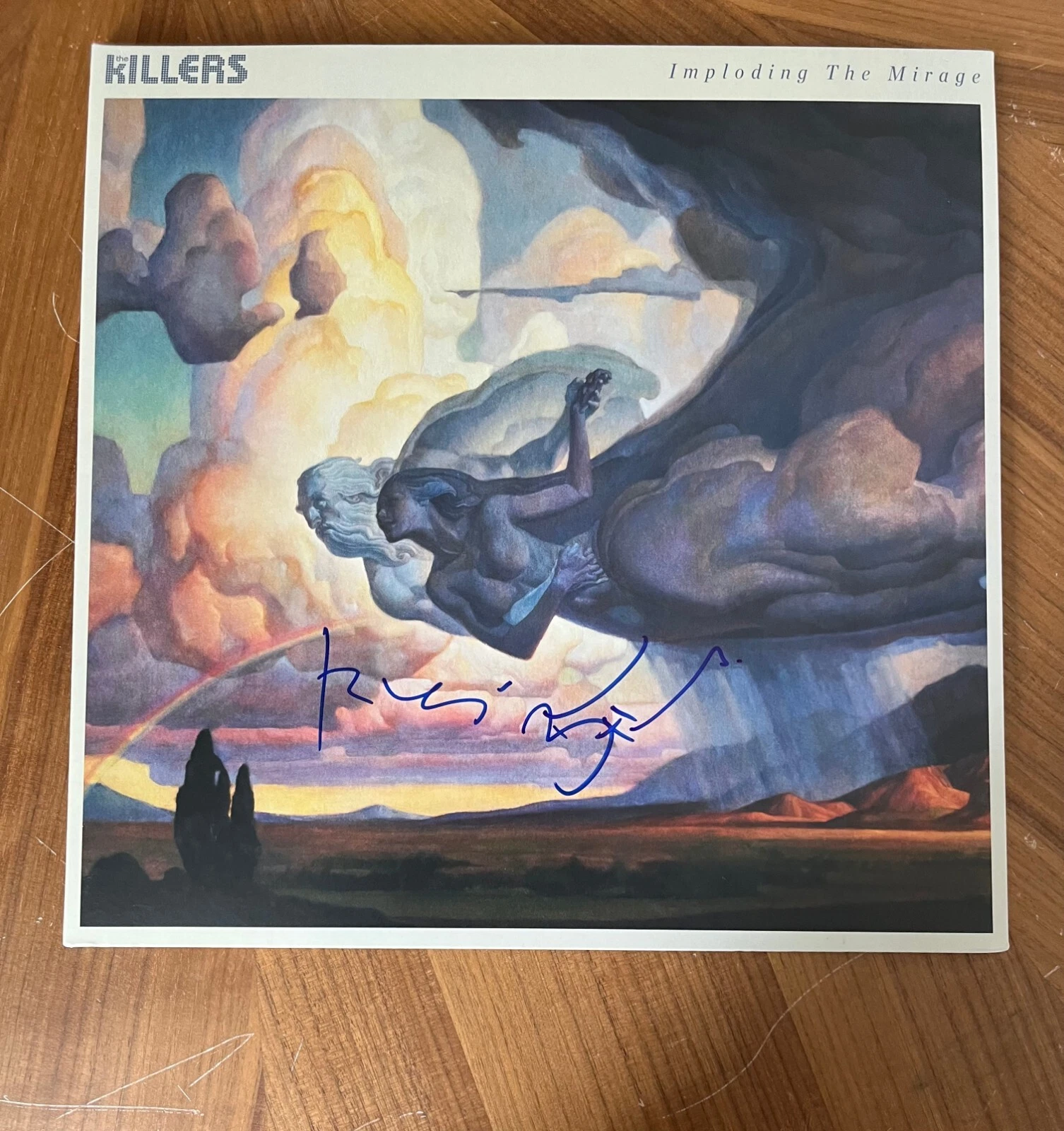 * THE KILLERS * signed album * IMPLODING THE MIRAGE * BRANDON & RONNIE * 6