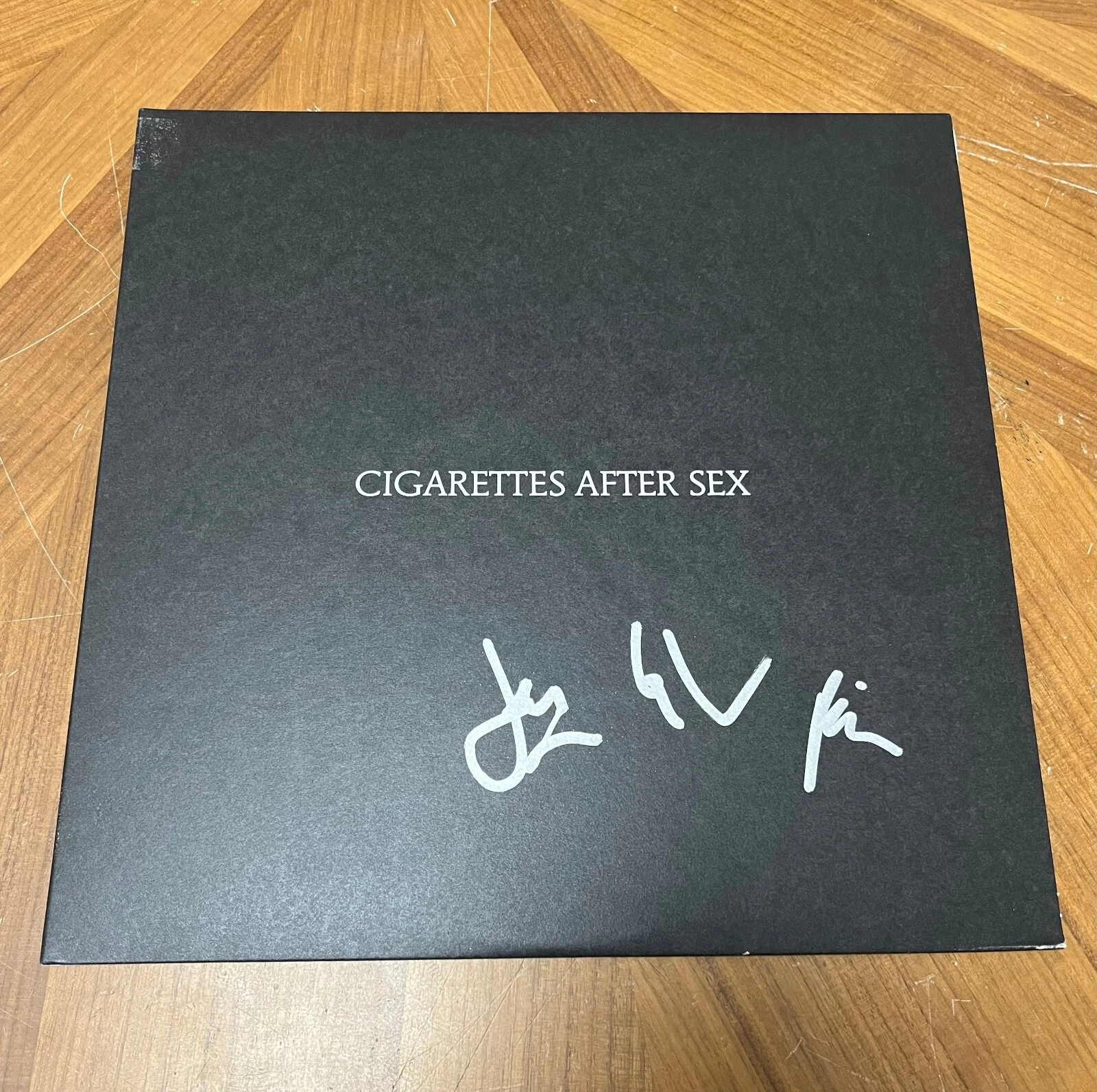 * CIGARETTES AFTER SEX * signed album * GREG GONZALEZ, RANDY & JACOB * 2