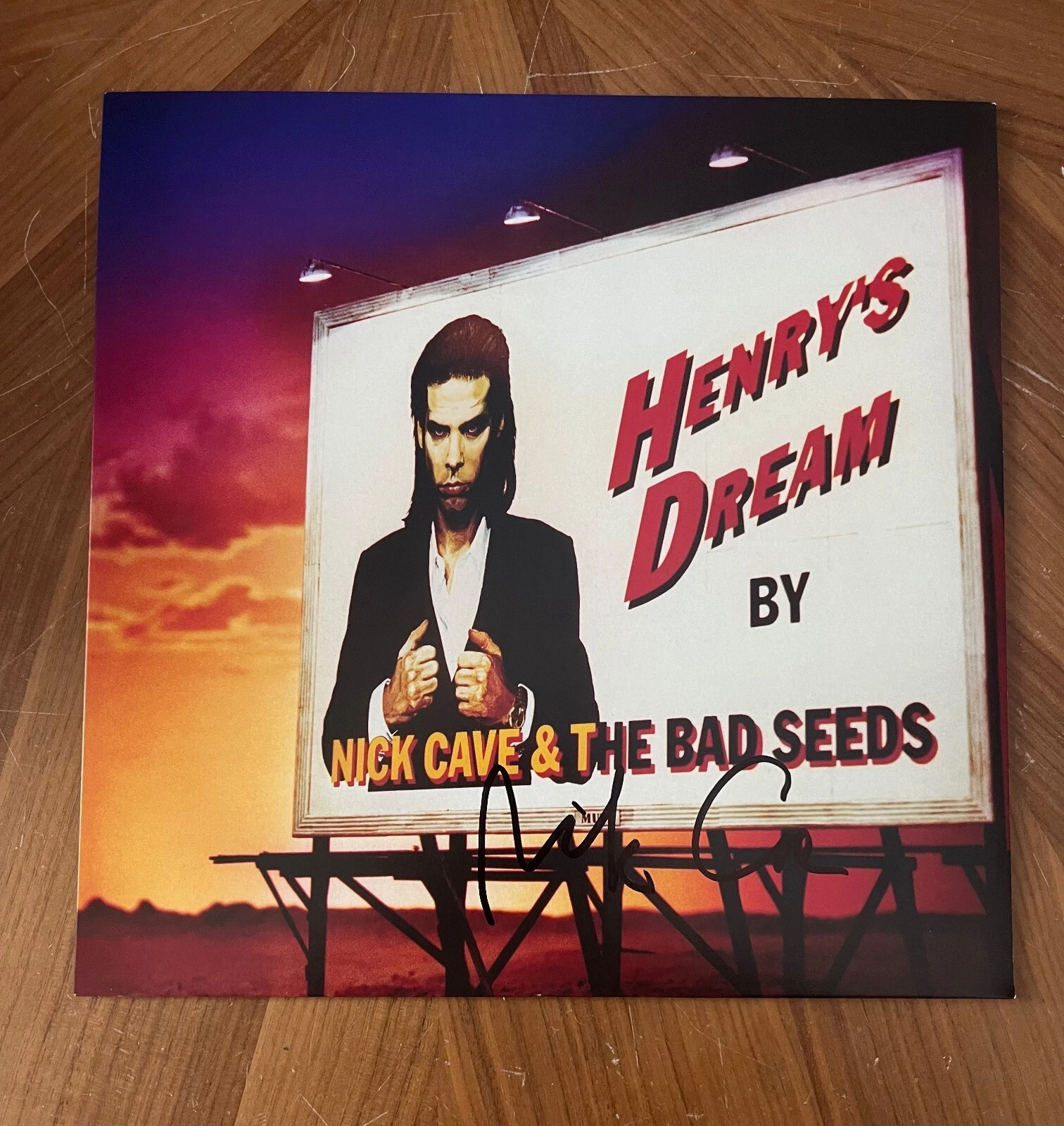 * NICK CAVE * signed album * & THE BAD SEEDS * HENRY'S DREAM * 1
