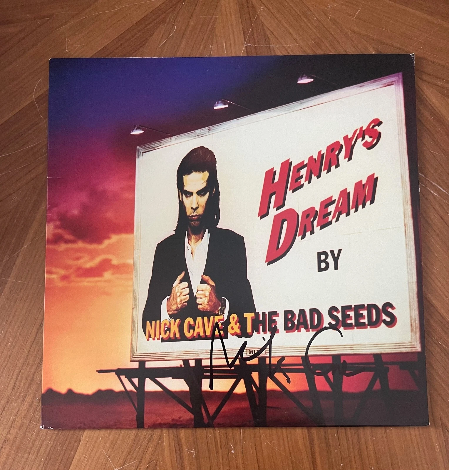 * NICK CAVE * signed album * & THE BAD SEEDS * HENRY'S DREAM * 2