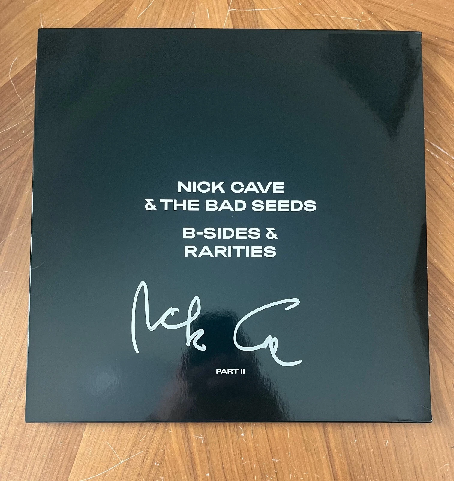 * NICK CAVE * signed album * & THE BAD SEEDS * B-SIDES & RARITIES * 2