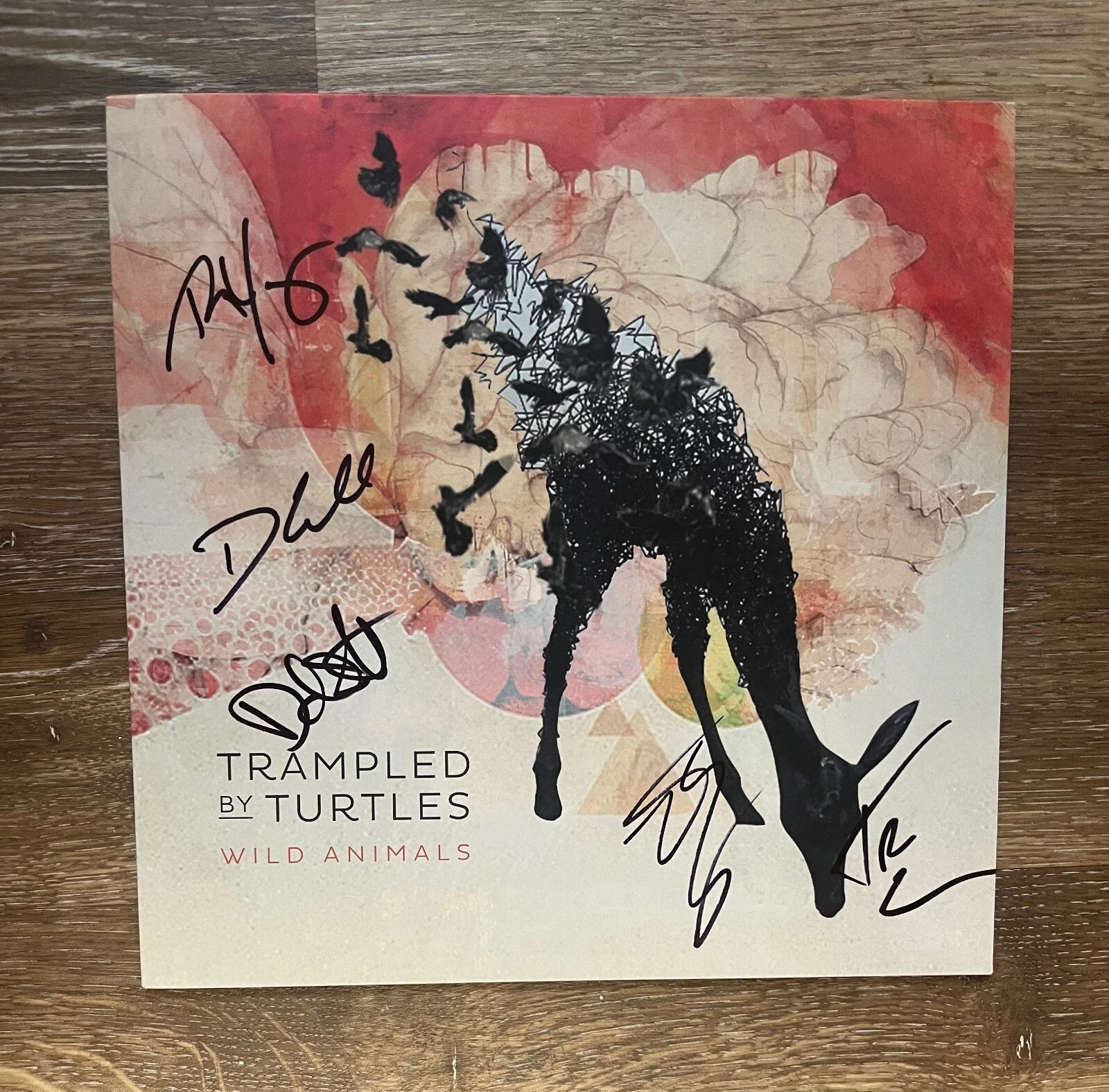 * TRAMPLED BY TURTLES * signed vinyl album * WILD ANIMALS * 2