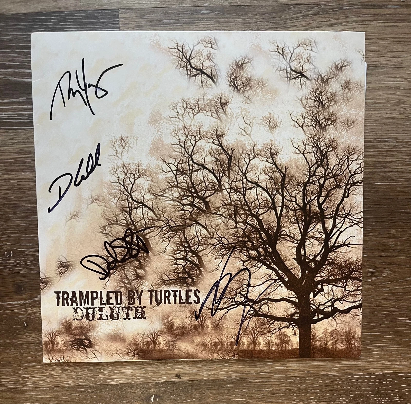 * TRAMPLED BY TURTLES * signed vinyl album * DULUTH * 1