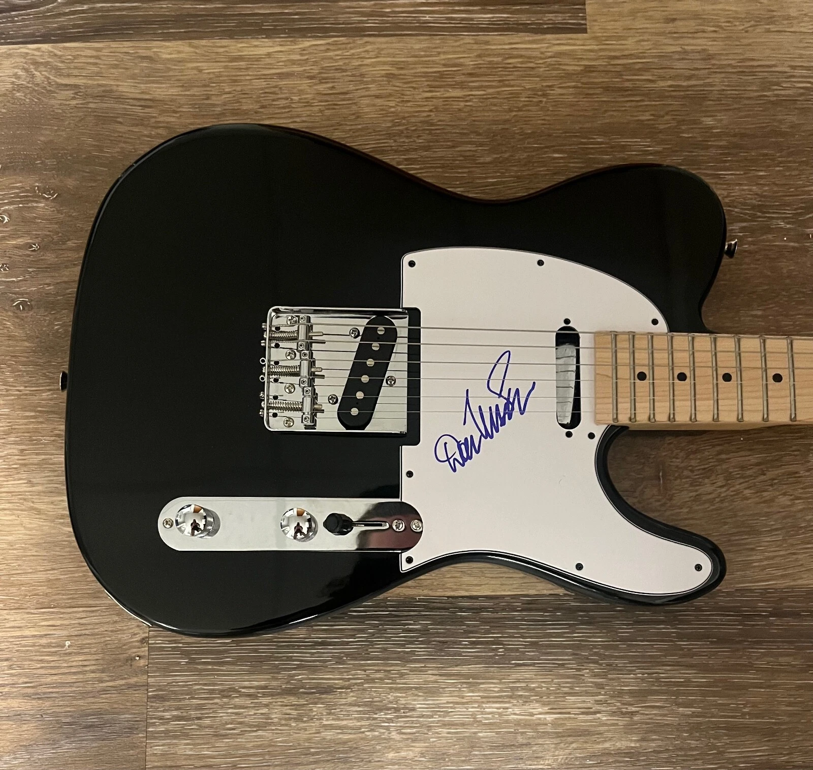 * DON MCLEAN * signed electric guitar * AMERICAN PIE * 2