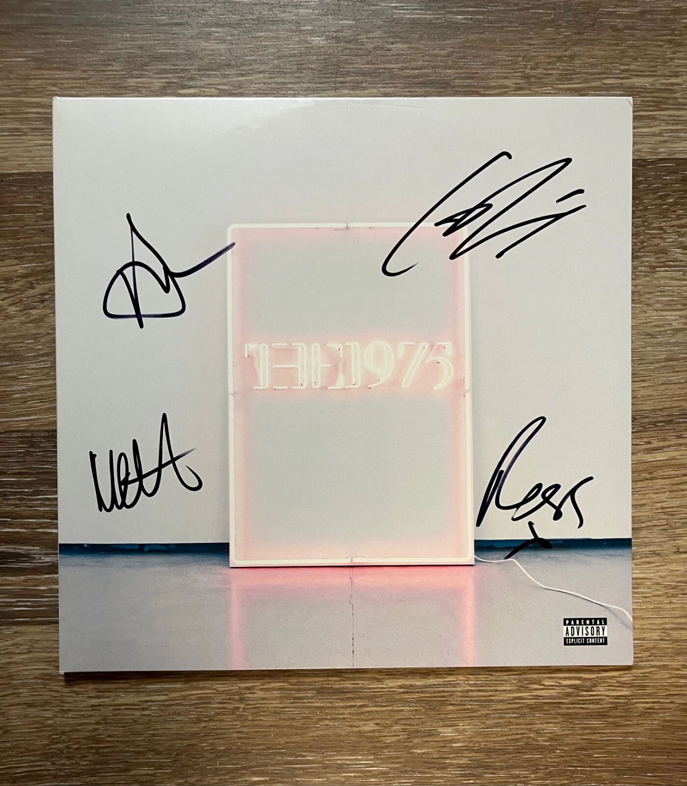 * THE 1975 * signed vinyl album * I LIKE IT WHEN YOU SLEEP * MATT HEALY * 1