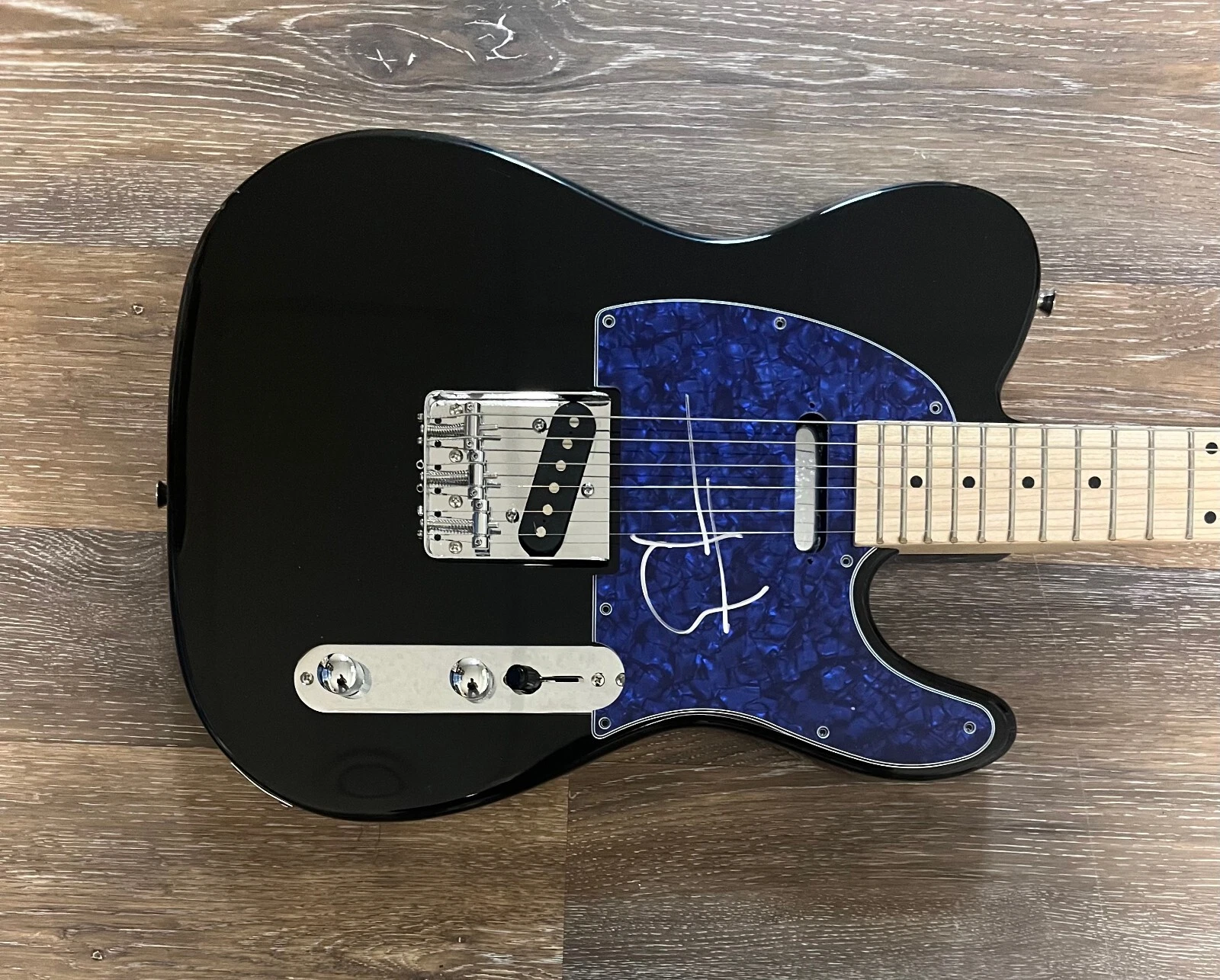 * GARY LOURIS * signed electric guitar * THE JAYHAWKS * 2