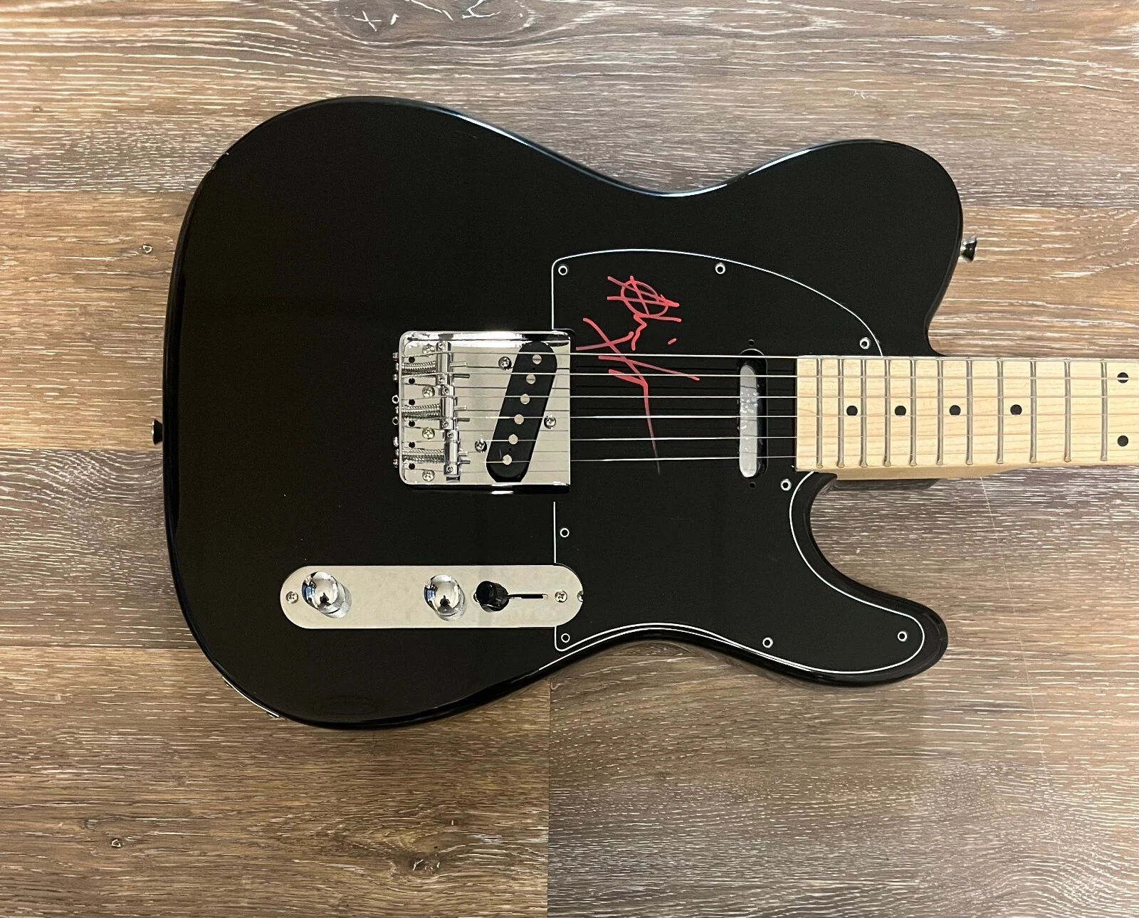 * AL JOURGENSEN * signed electric guitar * MINISTRY * 3